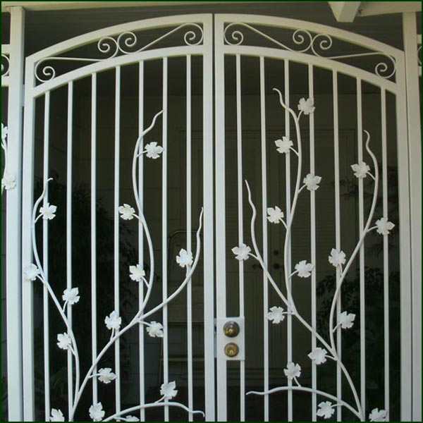 Wrought Iron Courtyard Gate - Columbus