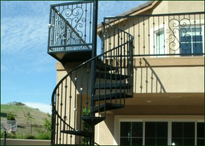 Wrought Iron Stair Railings - Columbus