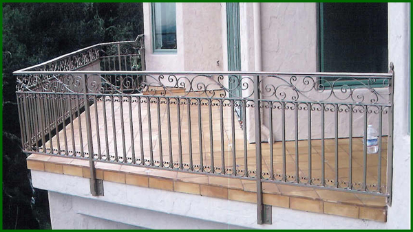 Wrought Iron Stair Railings - Columbus