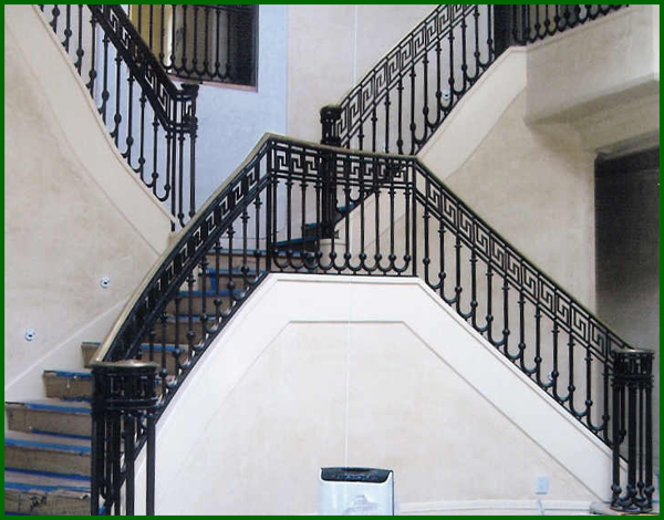 Wrought Iron Stair Railings - Columbus